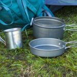 Titanium camping cookware