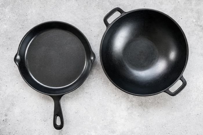wok vs frying pan